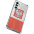 Poland Flag Distressed Galaxy A16 5G Clear Case